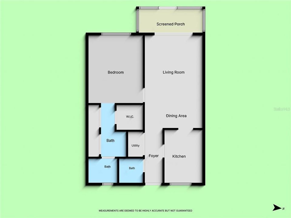 На продажу: $129,900 (1 спален, 1 ванн, 744 Квадратных фут)