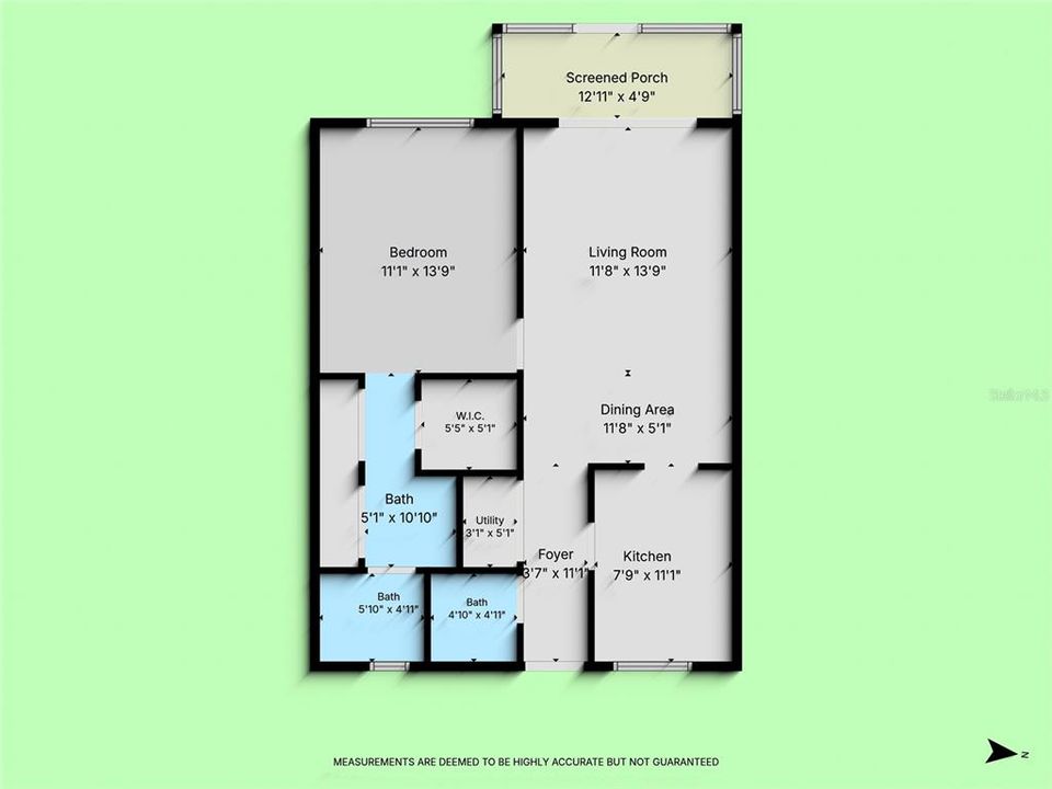 На продажу: $129,900 (1 спален, 1 ванн, 744 Квадратных фут)