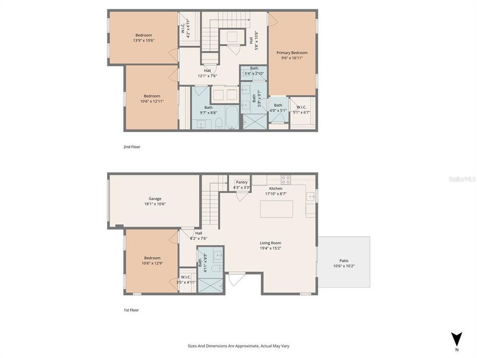 For Rent: $2,947 (4 beds, 3 baths, 1848 Square Feet)