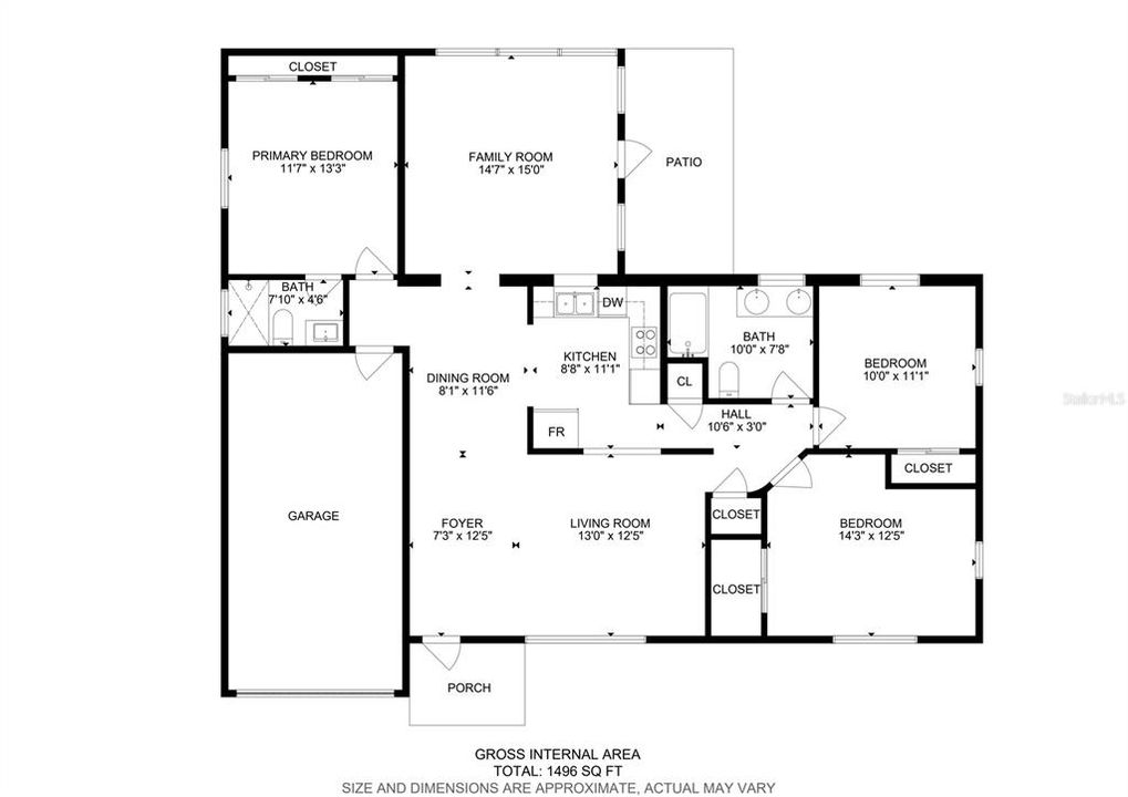 For Sale: $485,000 (3 beds, 2 baths, 1488 Square Feet)