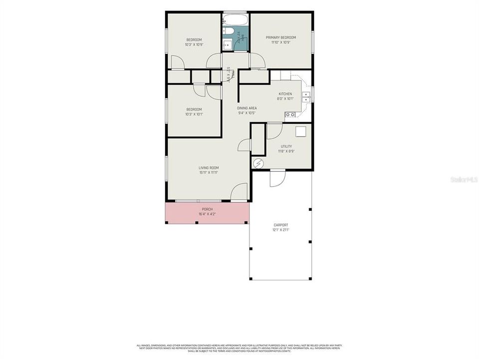 En Venta: $314,900 (3 camas, 1 baños, 1068 Pies cuadrados)
