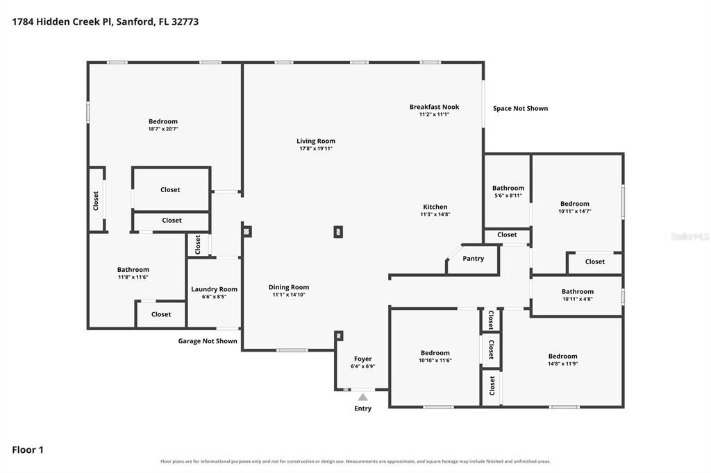 Activo con contrato: $539,900 (4 camas, 3 baños, 2370 Pies cuadrados)