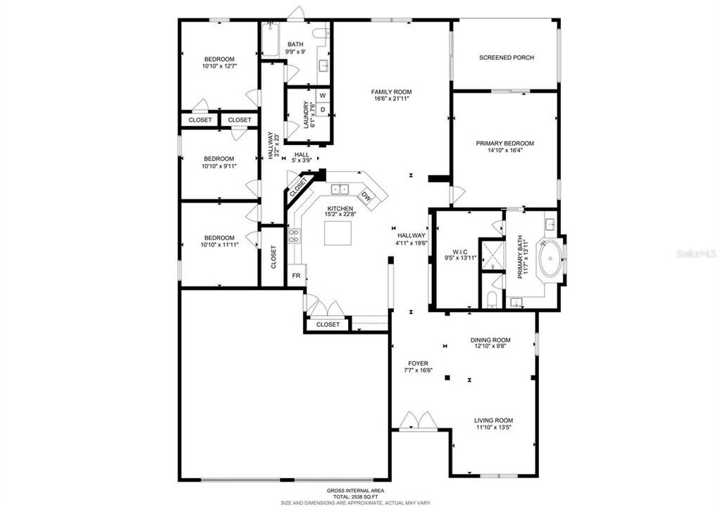 For Sale: $549,000 (4 beds, 2 baths, 2534 Square Feet)