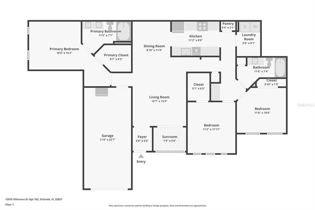 En Venta: $254,900 (3 camas, 2 baños, 1344 Pies cuadrados)