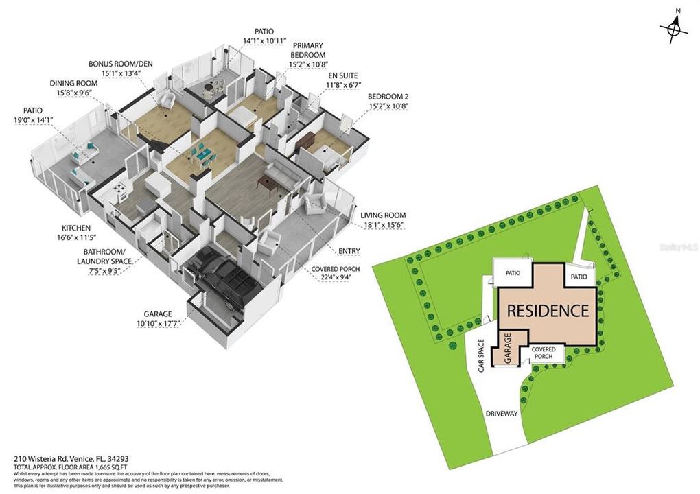Activo con contrato: $325,000 (3 camas, 2 baños, 1591 Pies cuadrados)