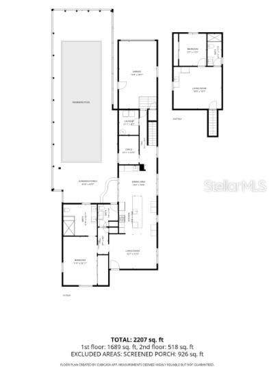 For Sale: $949,000 (2 beds, 2 baths, 2207 Square Feet)
