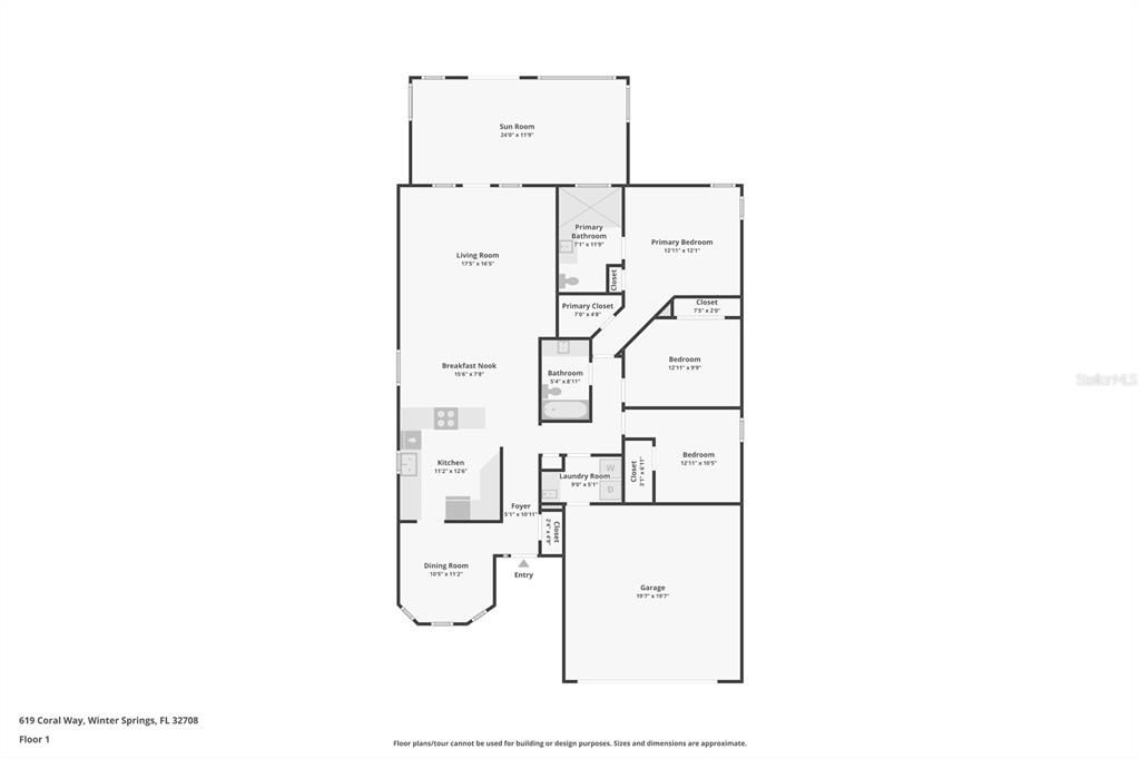 For Sale: $464,000 (3 beds, 2 baths, 1919 Square Feet)