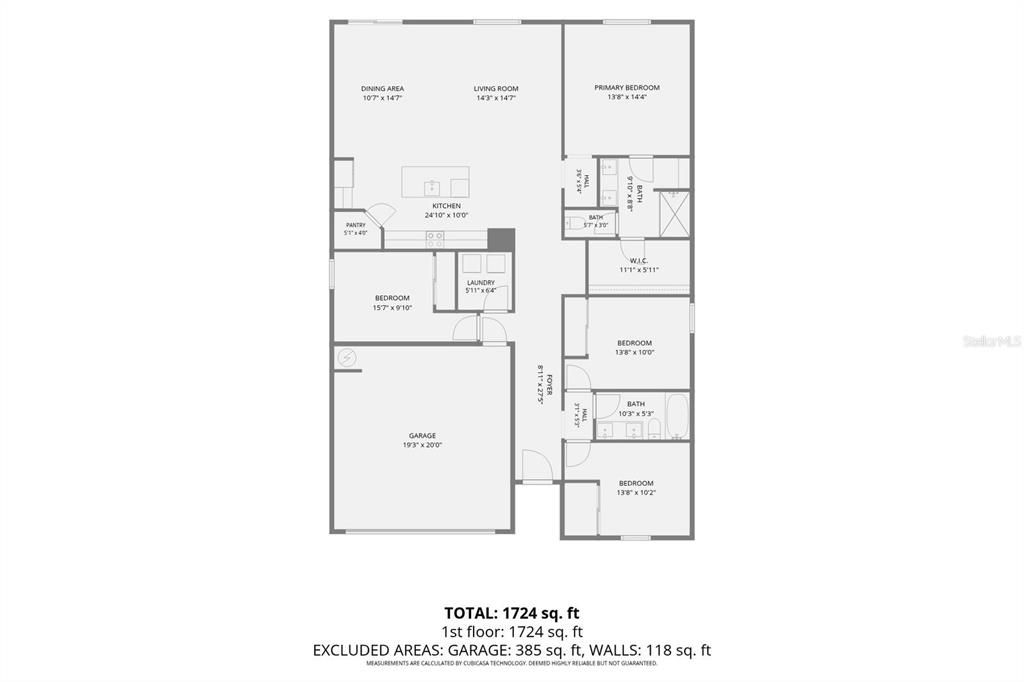 En Venta: $380,000 (4 camas, 2 baños, 1840 Pies cuadrados)