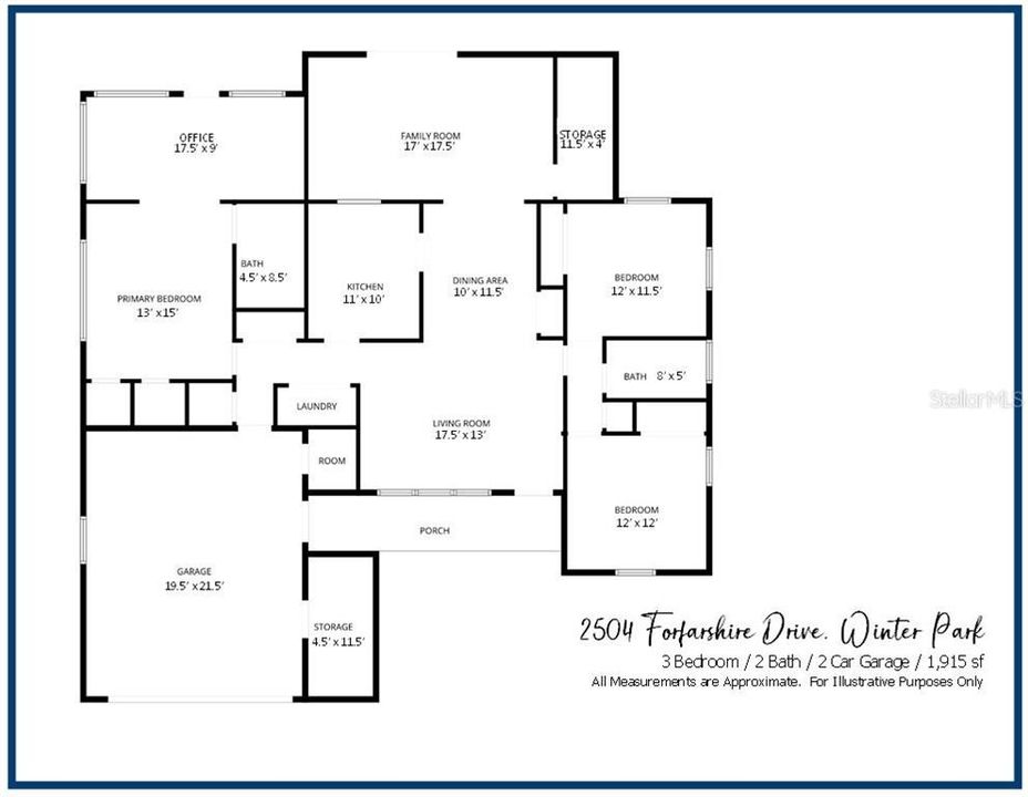 For Sale: $630,000 (3 beds, 2 baths, 1915 Square Feet)