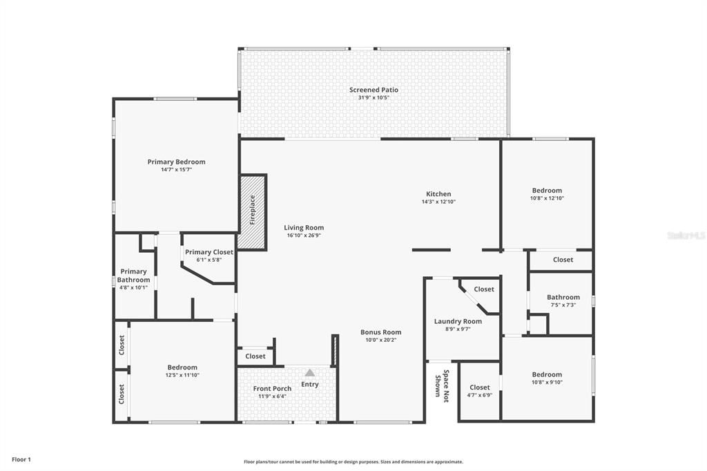 На продажу: $499,000 (4 спален, 2 ванн, 1912 Квадратных фут)
