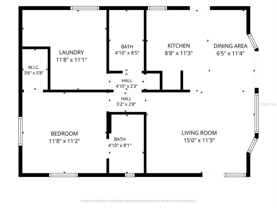 For Sale: $325,000 (2 beds, 2 baths, 736 Square Feet)