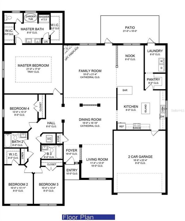 En Venta: $429,900 (4 camas, 3 baños, 3000 Pies cuadrados)