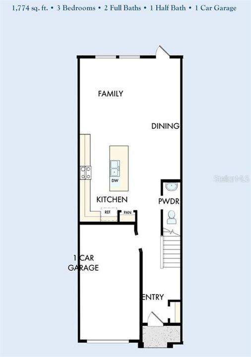En Venta: $295,338 (3 camas, 2 baños, 1774 Pies cuadrados)