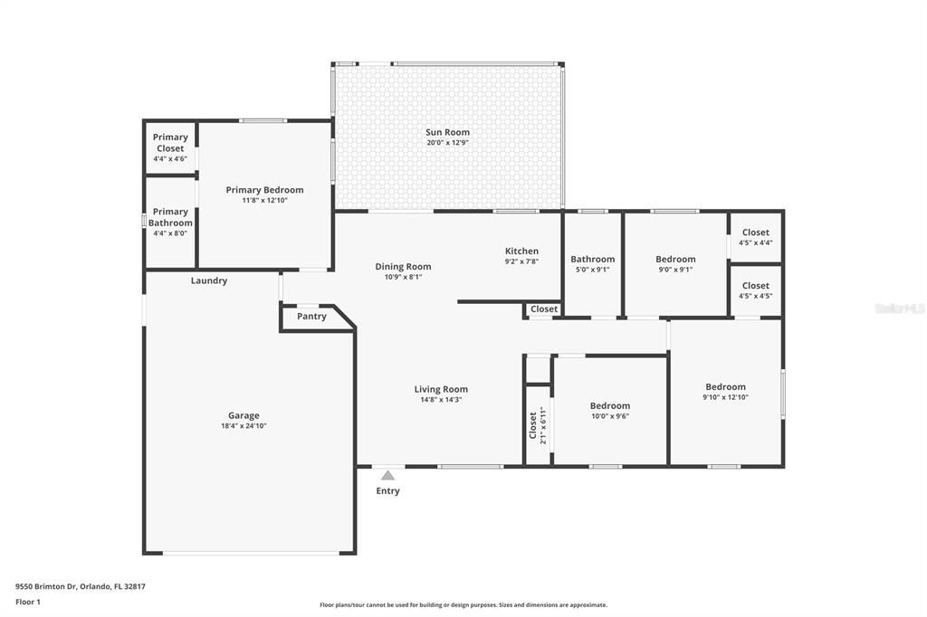 Activo con contrato: $370,000 (4 camas, 2 baños, 1224 Pies cuadrados)