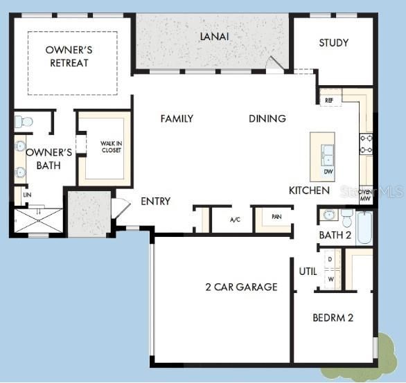 На продажу: $399,990 (2 спален, 2 ванн, 1687 Квадратных фут)