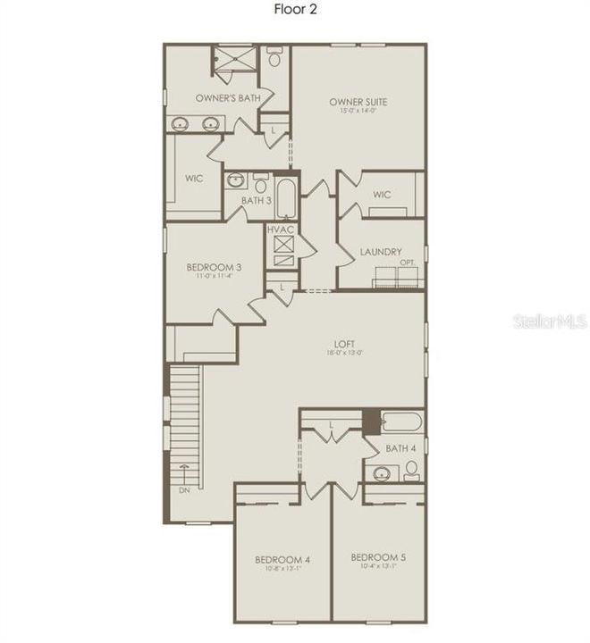 На продажу: $448,990 (5 спален, 4 ванн, 3267 Квадратных фут)