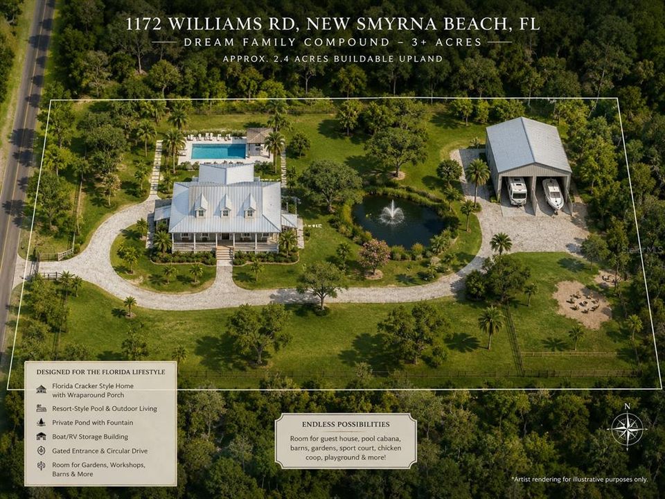 待售: $360,000 (3.12 acres)