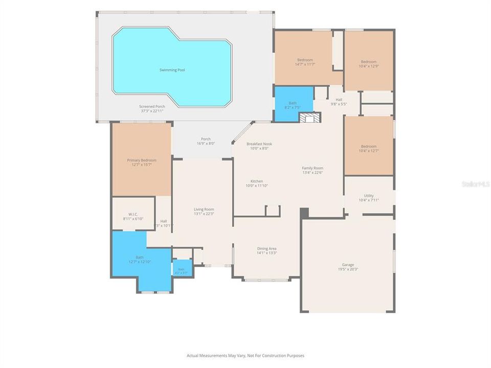 En Venta: $585,000 (4 camas, 2 baños, 2170 Pies cuadrados)