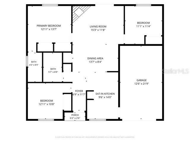 For Sale: $220,000 (3 beds, 2 baths, 1143 Square Feet)