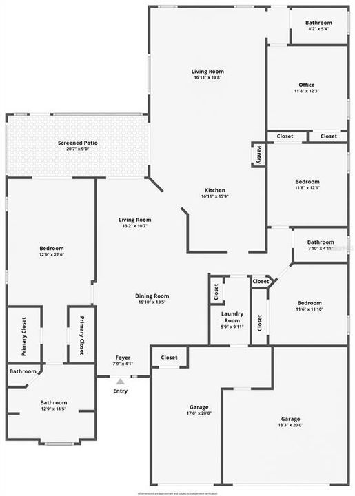 For Sale: $385,000 (4 beds, 3 baths, 2190 Square Feet)