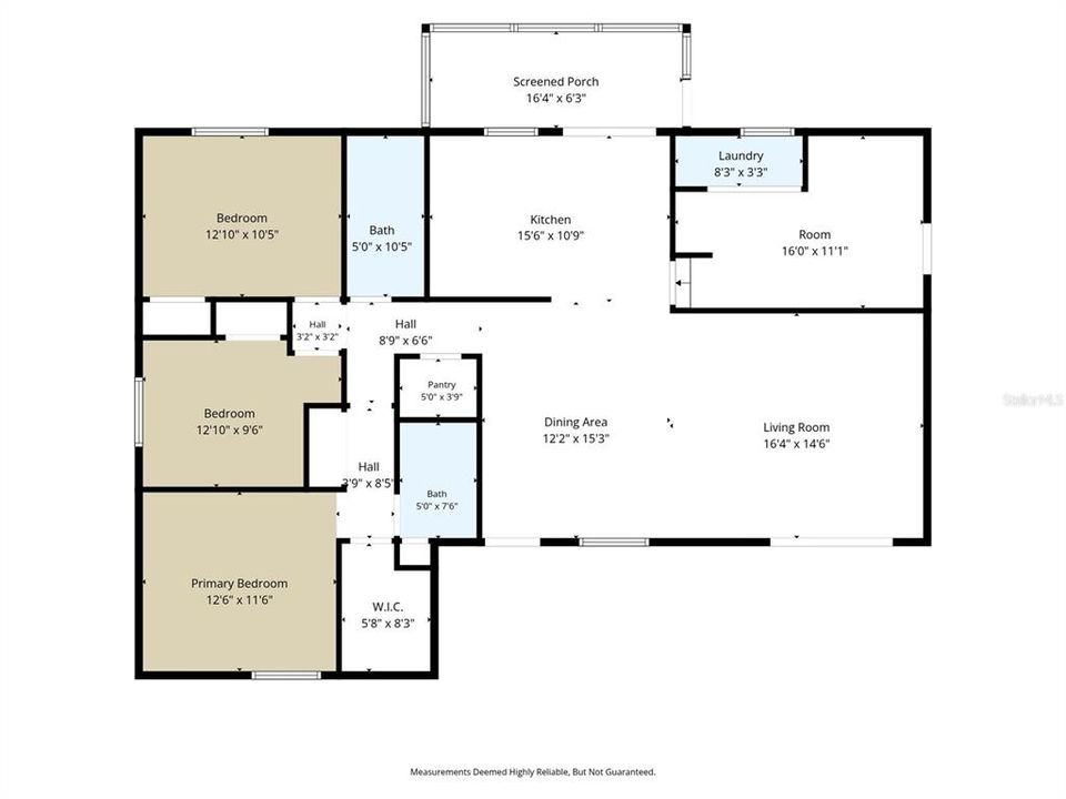 На продажу: $249,950 (3 спален, 2 ванн, 1584 Квадратных фут)