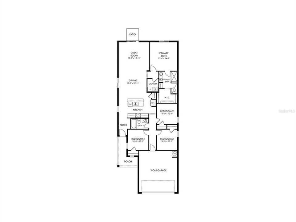 En Venta: $368,640 (4 camas, 2 baños, 1607 Pies cuadrados)