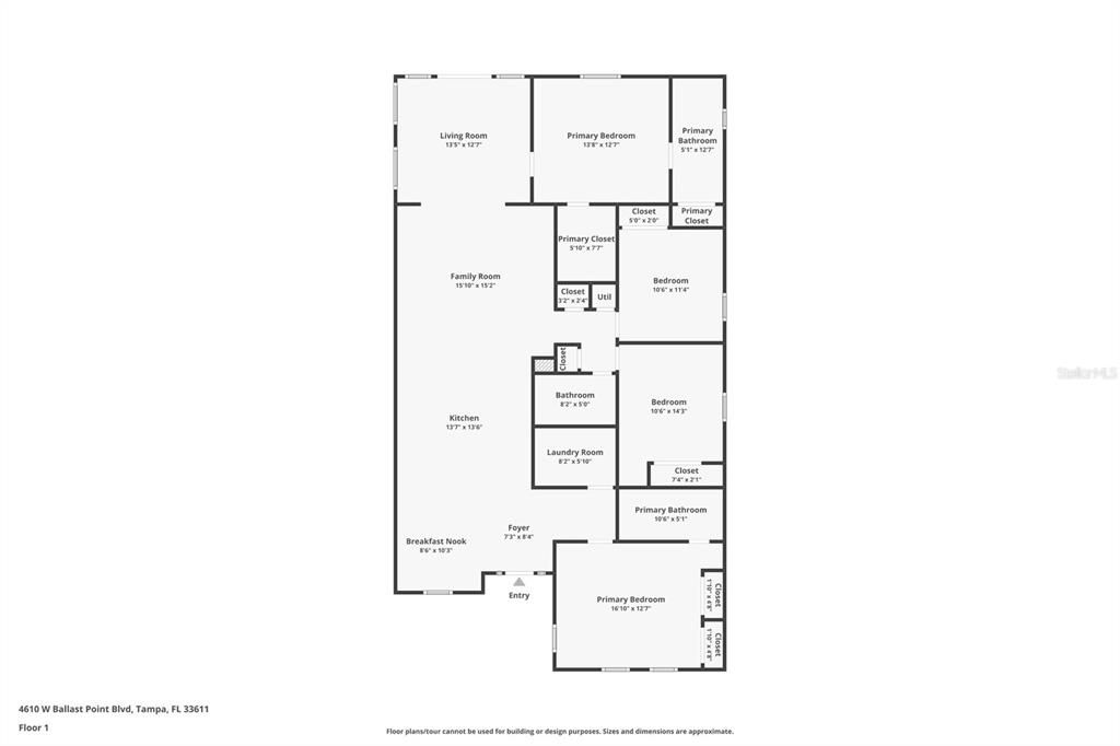 Activo con contrato: $615,000 (4 camas, 3 baños, 1966 Pies cuadrados)