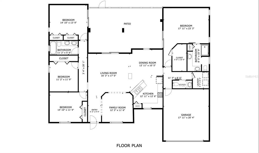 For Sale: $355,000 (4 beds, 2 baths, 2224 Square Feet)