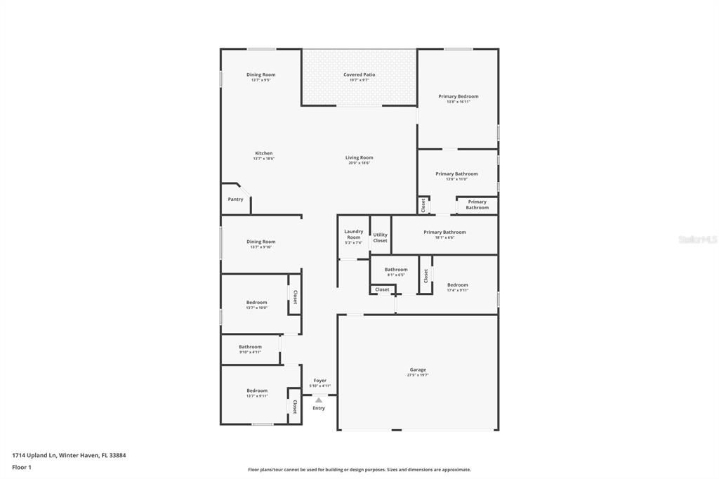 На продажу: $435,000 (4 спален, 3 ванн, 2565 Квадратных фут)