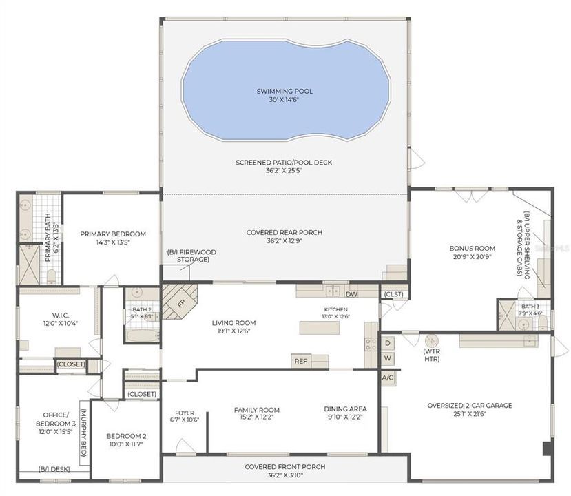 For Sale: $820,000 (4 beds, 3 baths, 2366 Square Feet)