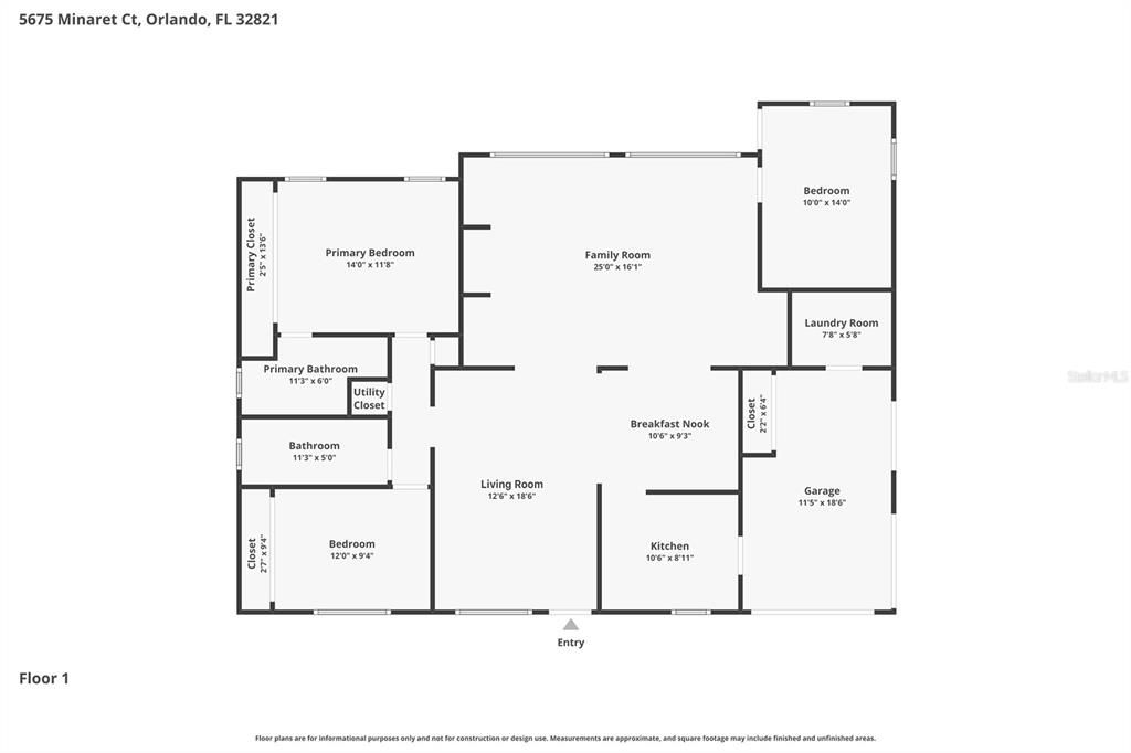 Active With Contract: $230,000 (3 beds, 2 baths, 1642 Square Feet)