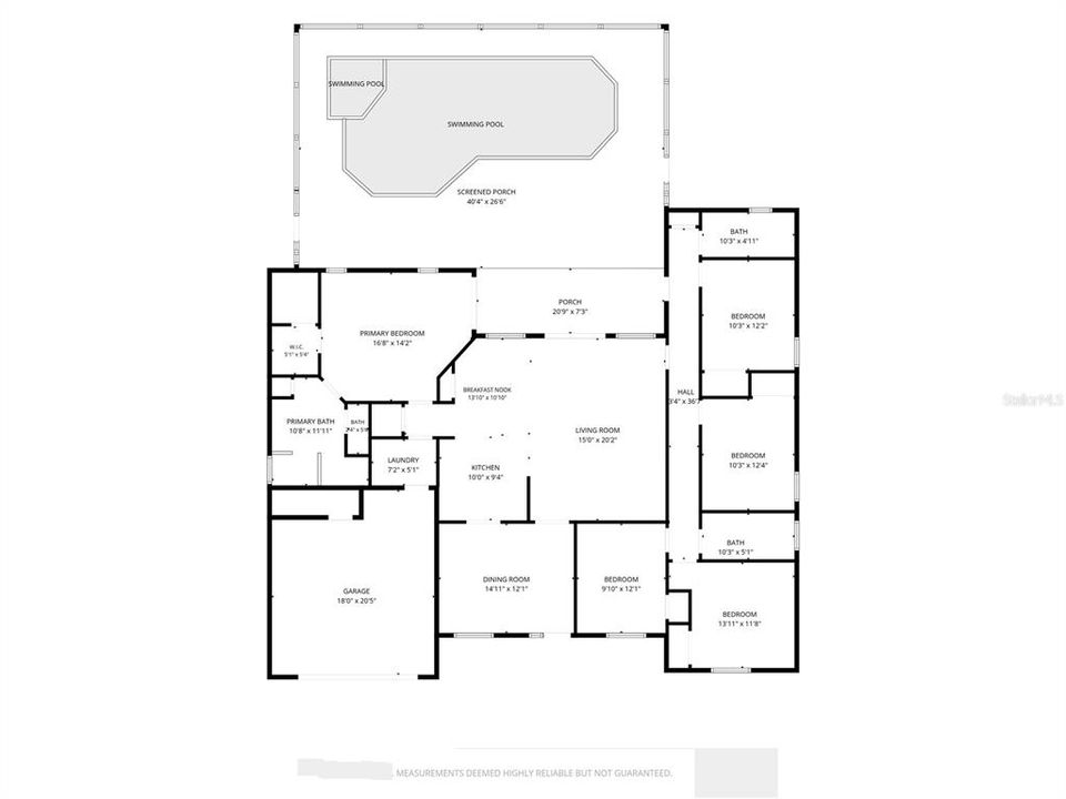На продажу: $459,900 (5 спален, 3 ванн, 2196 Квадратных фут)