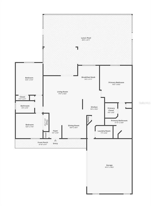 На продажу: $420,000 (3 спален, 2 ванн, 1788 Квадратных фут)