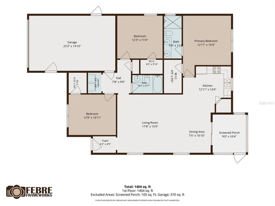 For Rent: $2,650 (3 beds, 2 baths, 1395 Square Feet)