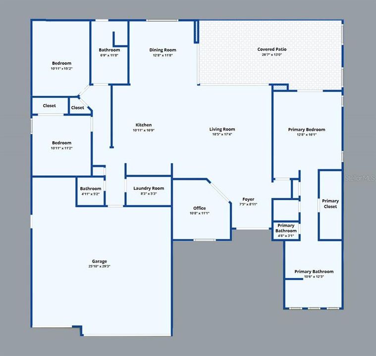 На продажу: $875,000 (3 спален, 2 ванн, 2098 Квадратных фут)