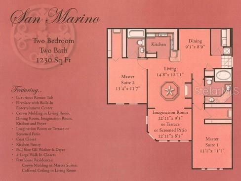 For Rent: $2,200 (2 beds, 2 baths, 1230 Square Feet)