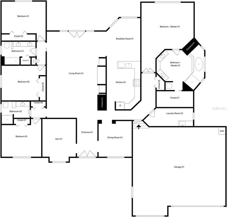 На продажу: $699,900 (4 спален, 3 ванн, 3281 Квадратных фут)