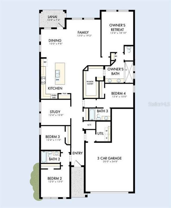 En Venta: $534,146 (4 camas, 3 baños, 2317 Pies cuadrados)