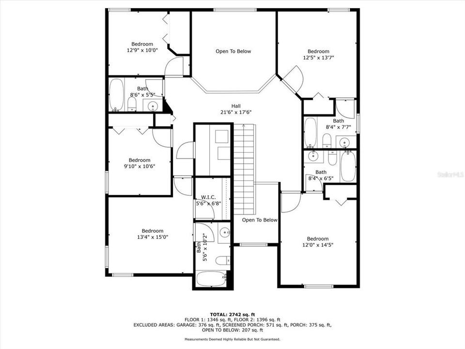 En Venta: $515,000 (6 camas, 5 baños, 2876 Pies cuadrados)