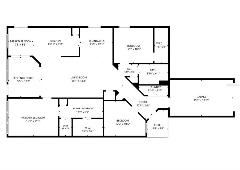For Sale: $199,900 (2 beds, 2 baths, 1490 Square Feet)