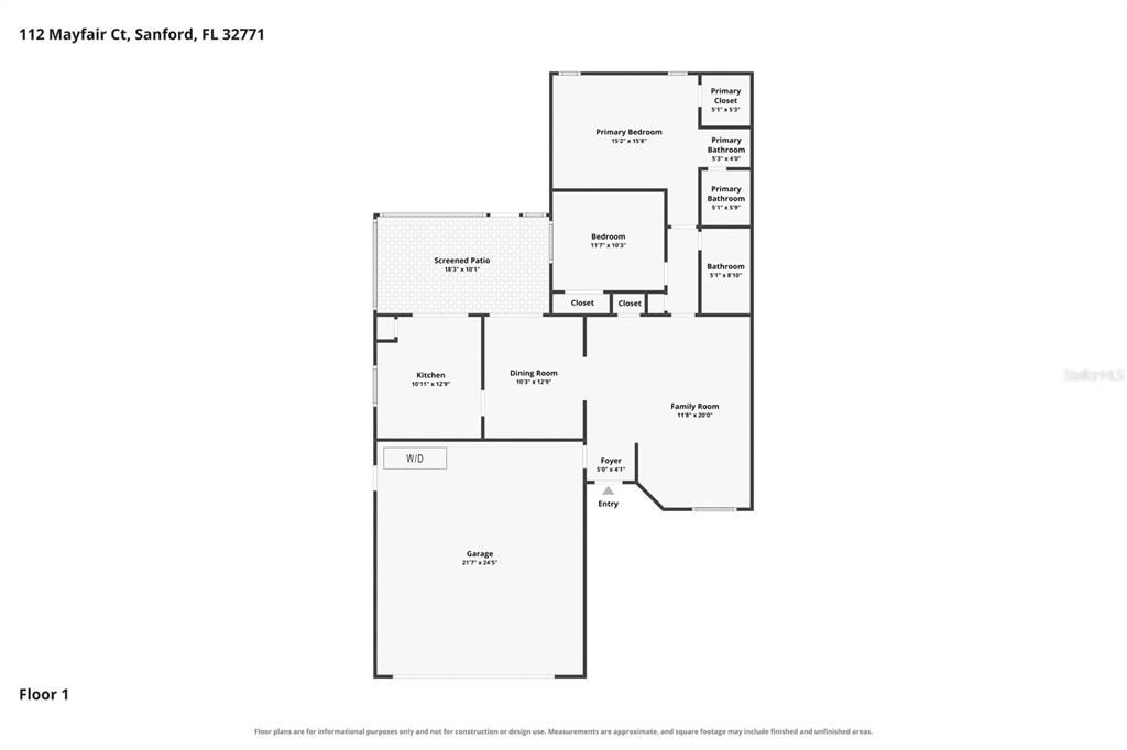 For Sale: $365,000 (2 beds, 2 baths, 1238 Square Feet)