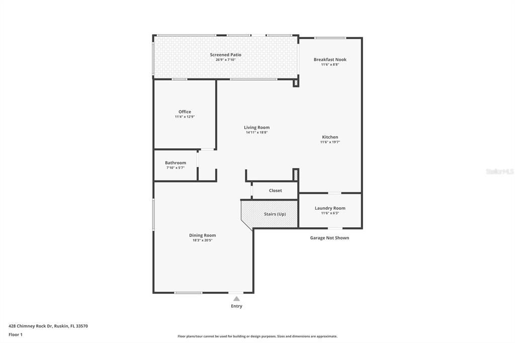 На продажу: $415,000 (5 спален, 3 ванн, 3105 Квадратных фут)