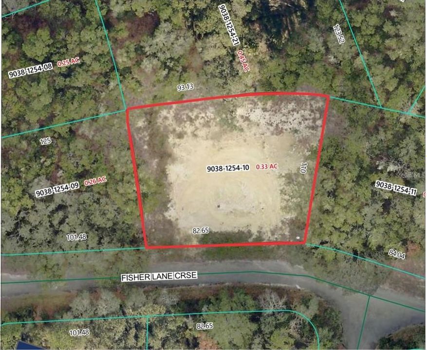 На продажу: $45,000 (0.33 acres)