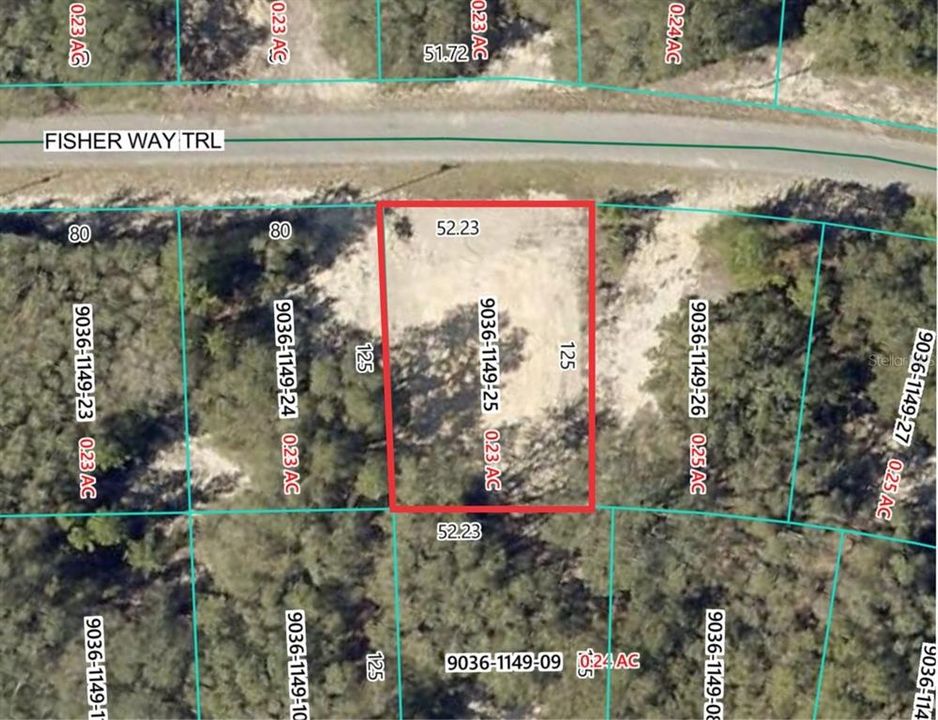 На продажу: $32,000 (0.23 acres)