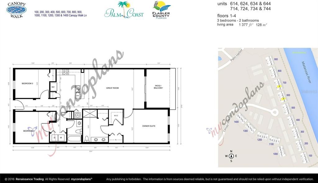 For Rent: $2,300 (3 beds, 2 baths, 1377 Square Feet)