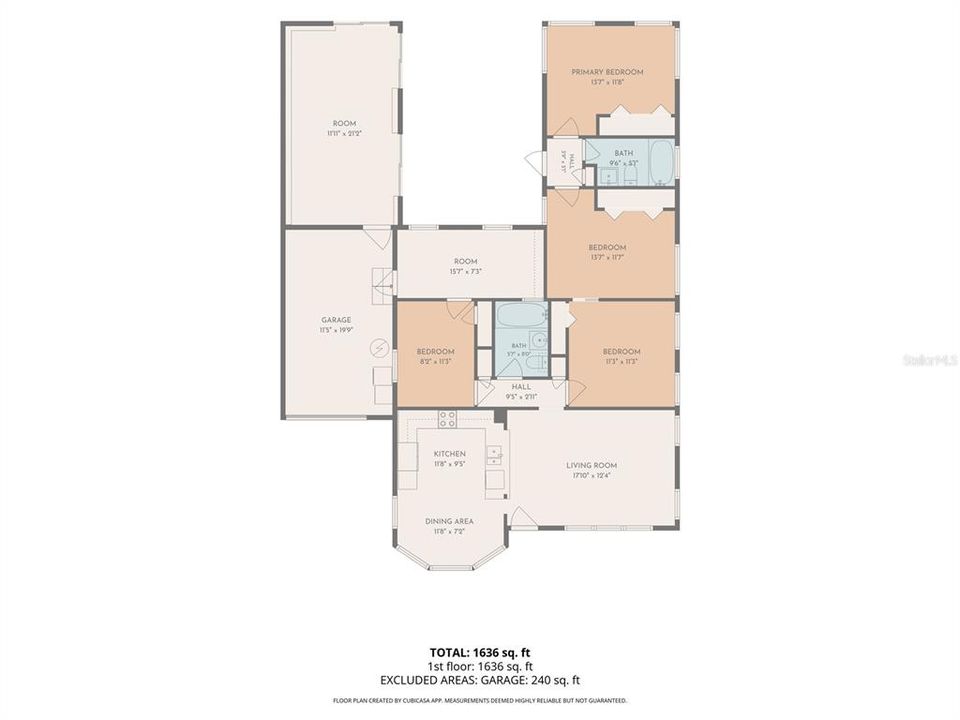 На продажу: $415,000 (4 спален, 2 ванн, 1286 Квадратных фут)