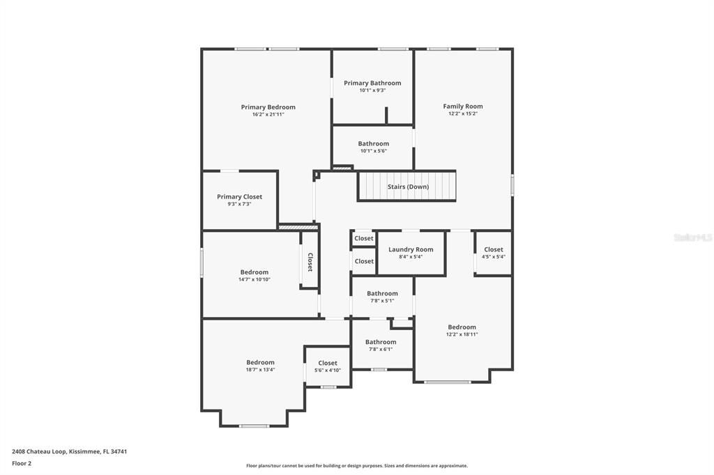 На продажу: $549,900 (5 спален, 4 ванн, 3040 Квадратных фут)