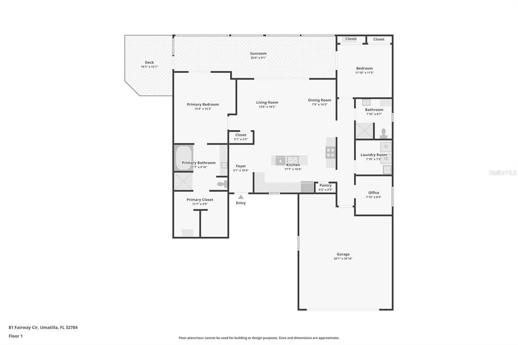 На продажу: $374,900 (2 спален, 2 ванн, 1538 Квадратных фут)