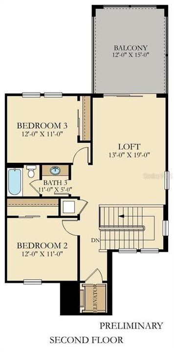 На продажу: $999,999 (3 спален, 2 ванн, 2807 Квадратных фут)