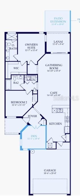 For Sale: $434,775 (2 beds, 2 baths, 1448 Square Feet)